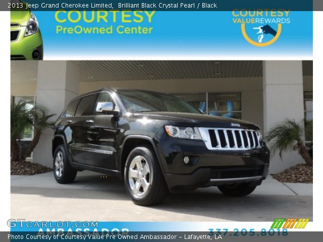 2013 Jeep Grand Cherokee Limited in Brilliant Black Crystal Pearl