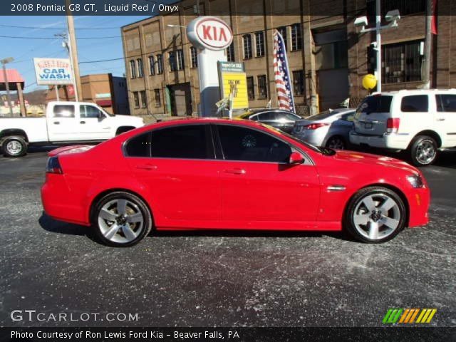 2008 Pontiac G8 GT in Liquid Red