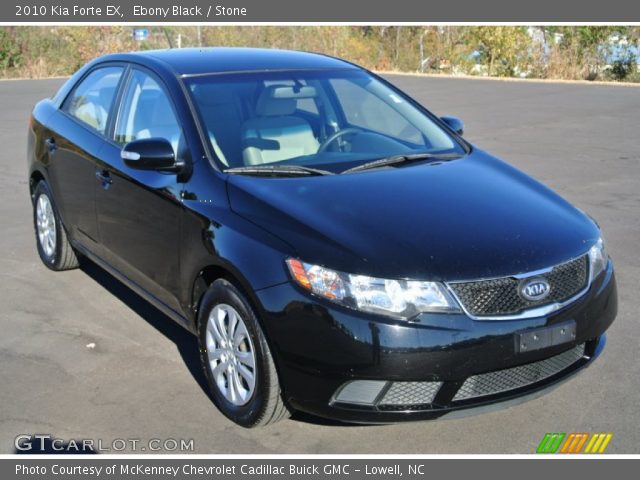 2010 Kia Forte EX in Ebony Black