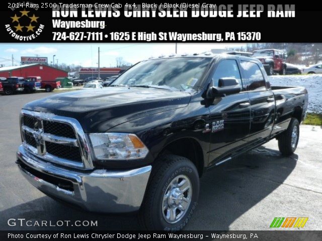 2014 Ram 2500 Tradesman Crew Cab 4x4 in Black