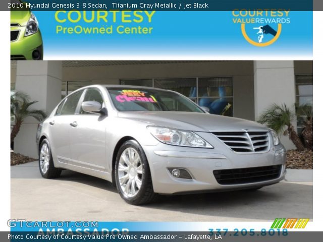 2010 Hyundai Genesis 3.8 Sedan in Titanium Gray Metallic