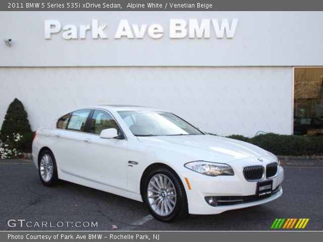 2011 BMW 5 Series 535i xDrive Sedan in Alpine White