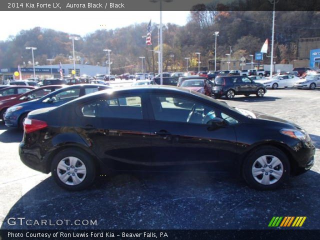 2014 Kia Forte LX in Aurora Black