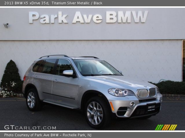 2013 BMW X5 xDrive 35d in Titanium Silver Metallic