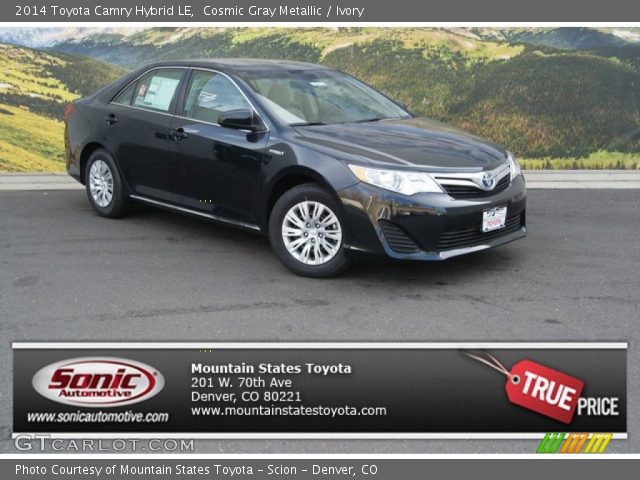 2014 Toyota Camry Hybrid LE in Cosmic Gray Metallic