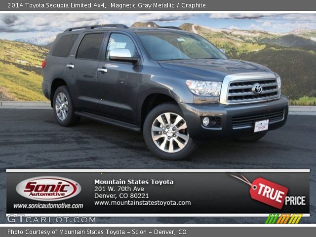2014 Toyota Sequoia Limited 4x4 in Magnetic Gray Metallic