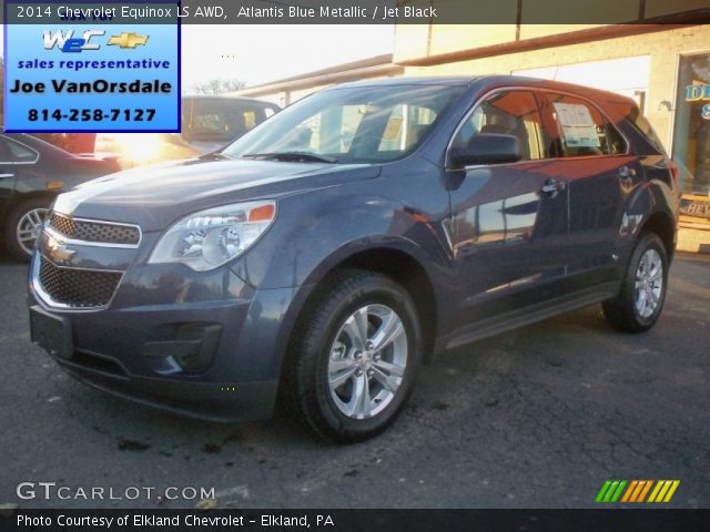 2014 Chevrolet Equinox LS AWD in Atlantis Blue Metallic