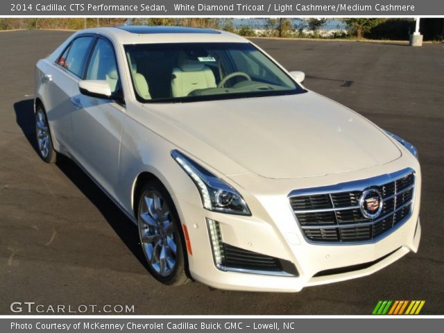 2014 Cadillac CTS Performance Sedan in White Diamond Tricoat