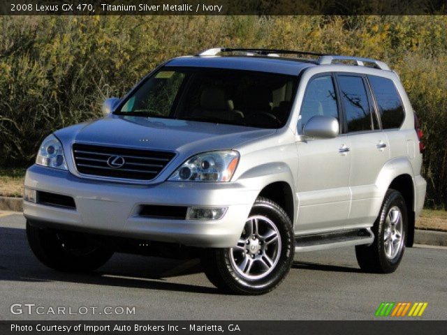 2008 Lexus GX 470 in Titanium Silver Metallic