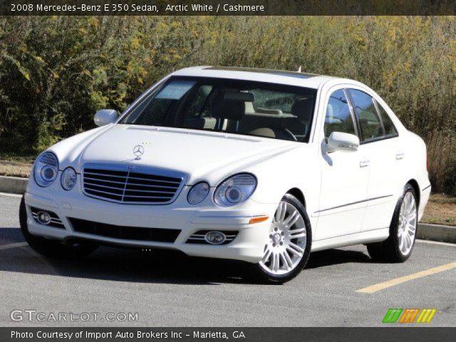 2008 Mercedes-Benz E 350 Sedan in Arctic White