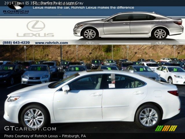 2014 Lexus ES 350 in Starfire Pearl
