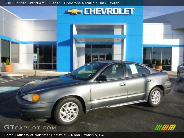 2003 Pontiac Grand Am SE Sedan in Greystone Metallic