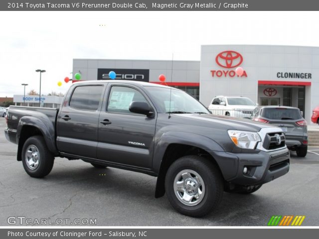 2014 Toyota Tacoma V6 Prerunner Double Cab in Magnetic Gray Metallic