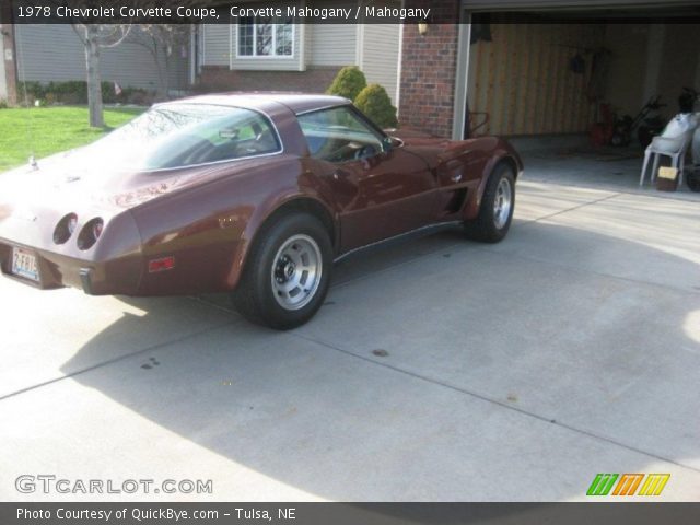 1978 Chevrolet Corvette Coupe in Corvette Mahogany