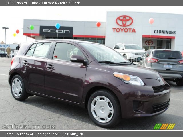 2014 Scion xD  in Black Currant Metallic