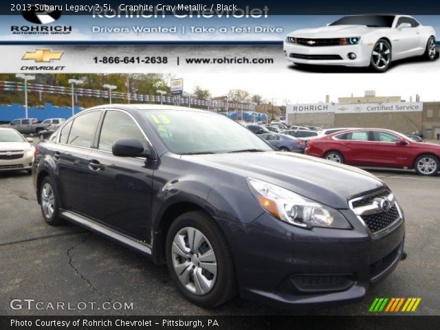 2013 Subaru Legacy 2.5i in Graphite Gray Metallic