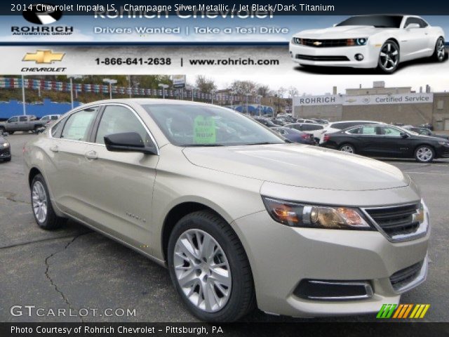 2014 Chevrolet Impala LS in Champagne Silver Metallic