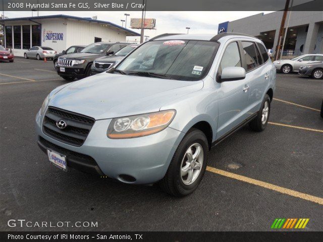 2008 Hyundai Santa Fe GLS in Silver Blue