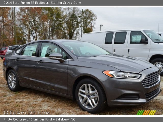 2014 Ford Fusion SE EcoBoost in Sterling Gray