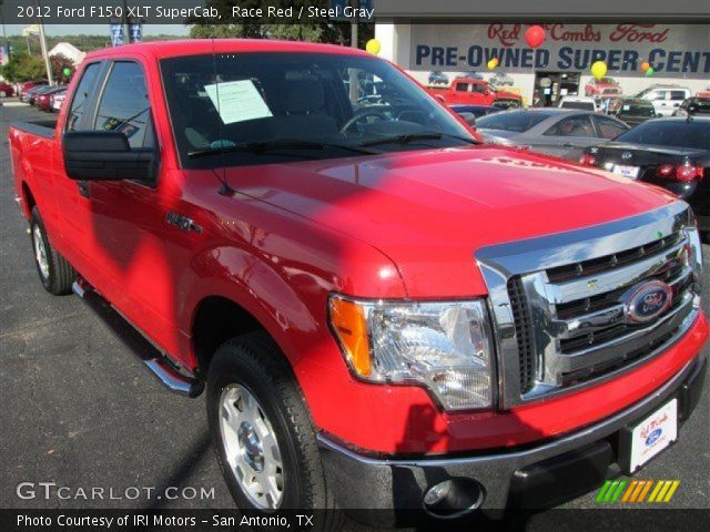 2012 Ford F150 XLT SuperCab in Race Red