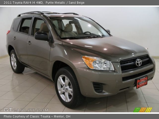 2011 Toyota RAV4 I4 4WD in Pyrite Metallic
