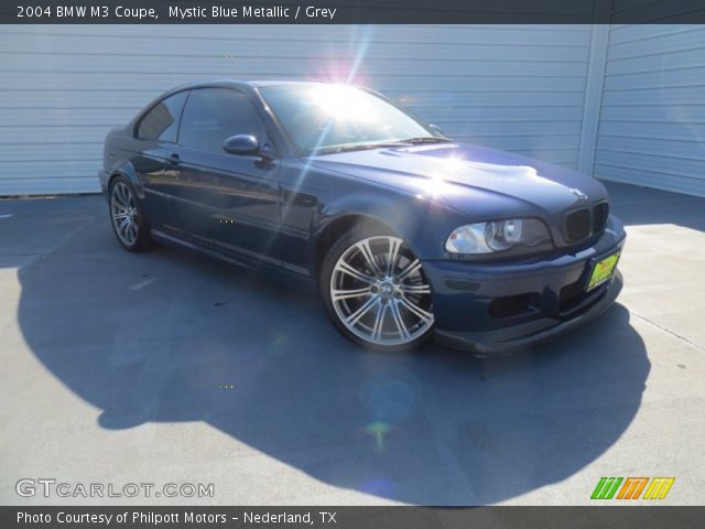2004 BMW M3 Coupe in Mystic Blue Metallic