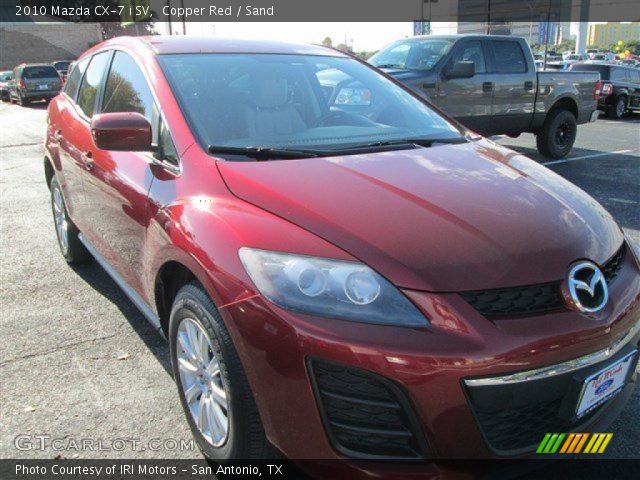 2010 Mazda CX-7 i SV in Copper Red