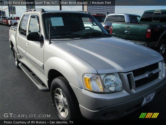2003 Ford Explorer Sport Trac XLT in Silver Birch Metallic