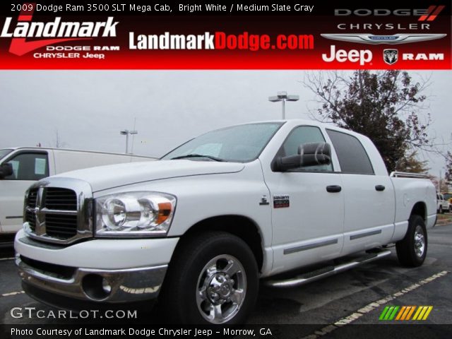 2009 Dodge Ram 3500 SLT Mega Cab in Bright White