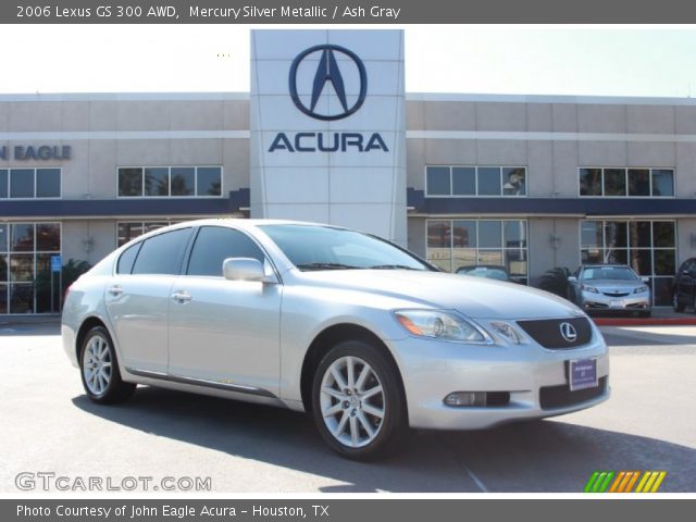 2006 Lexus GS 300 AWD in Mercury Silver Metallic