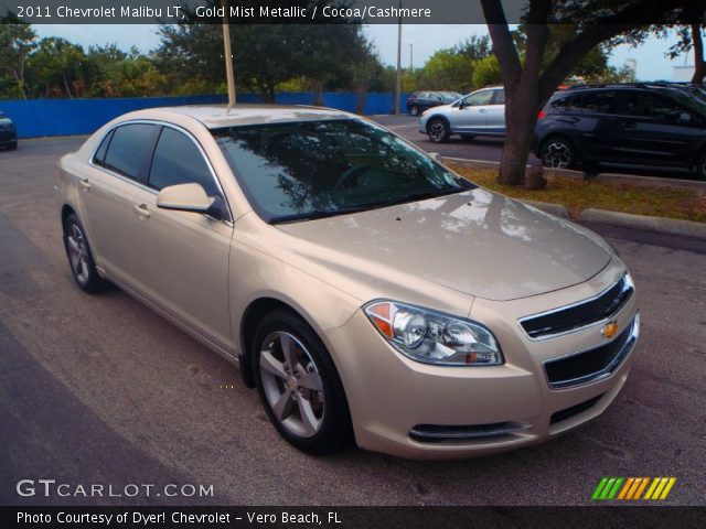 2011 Chevrolet Malibu LT in Gold Mist Metallic