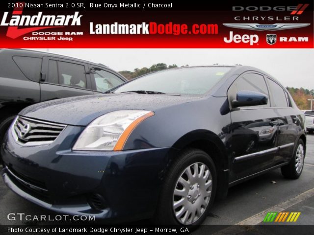 2010 Nissan Sentra 2.0 SR in Blue Onyx Metallic