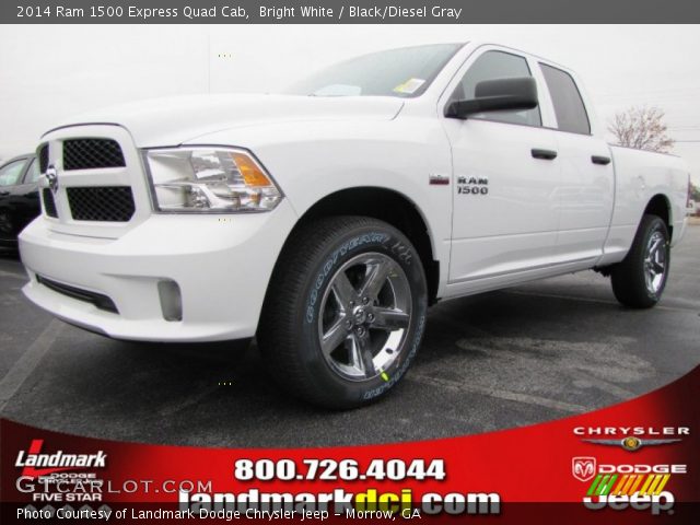 2014 Ram 1500 Express Quad Cab in Bright White