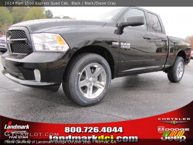 2014 Ram 1500 Express Quad Cab in Black