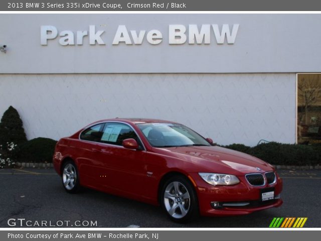 2013 BMW 3 Series 335i xDrive Coupe in Crimson Red