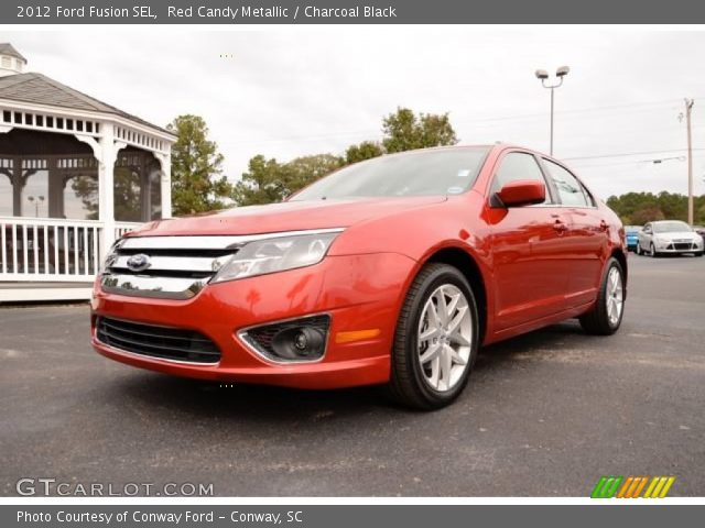 2012 Ford Fusion SEL in Red Candy Metallic