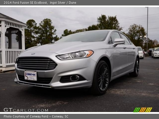 2014 Ford Fusion SE EcoBoost in Ingot Silver