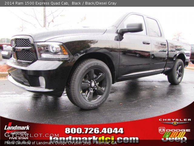 2014 Ram 1500 Express Quad Cab in Black