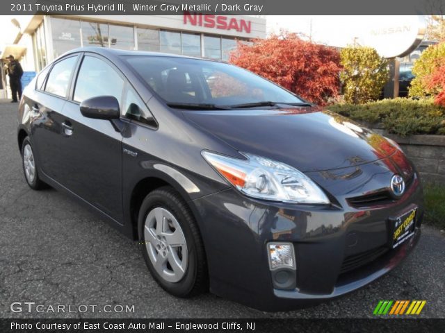 2011 Toyota Prius Hybrid III in Winter Gray Metallic