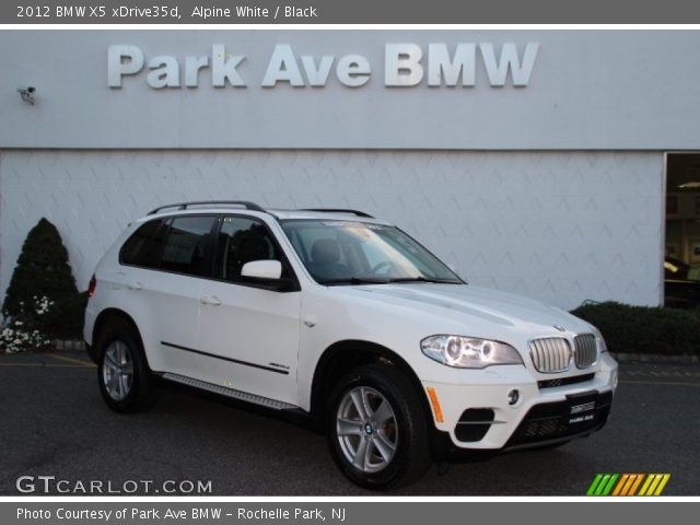 2012 BMW X5 xDrive35d in Alpine White