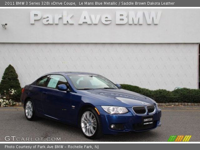 2011 BMW 3 Series 328i xDrive Coupe in Le Mans Blue Metallic