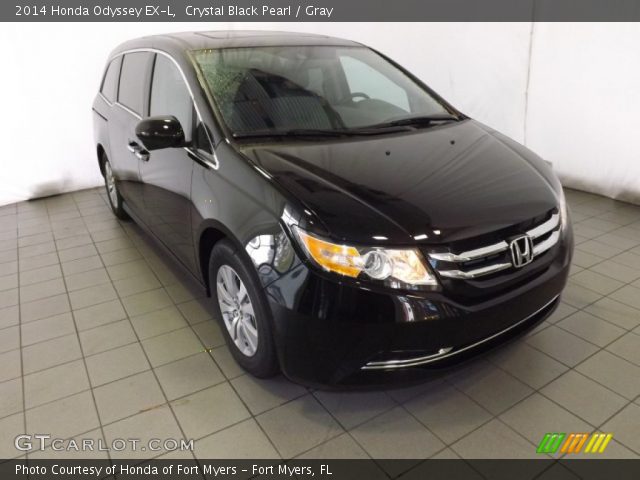 2014 Honda Odyssey EX-L in Crystal Black Pearl