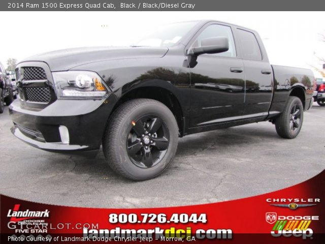 2014 Ram 1500 Express Quad Cab in Black