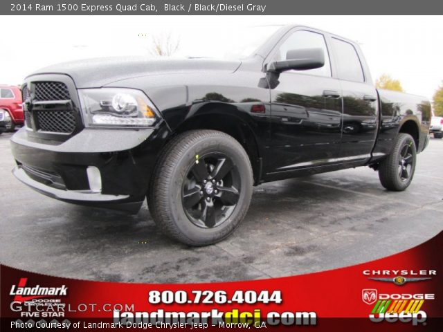 2014 Ram 1500 Express Quad Cab in Black