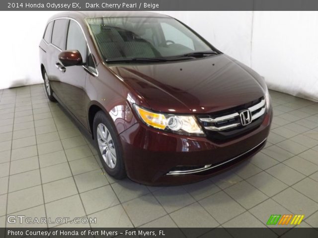 2014 Honda Odyssey EX in Dark Cherry Pearl