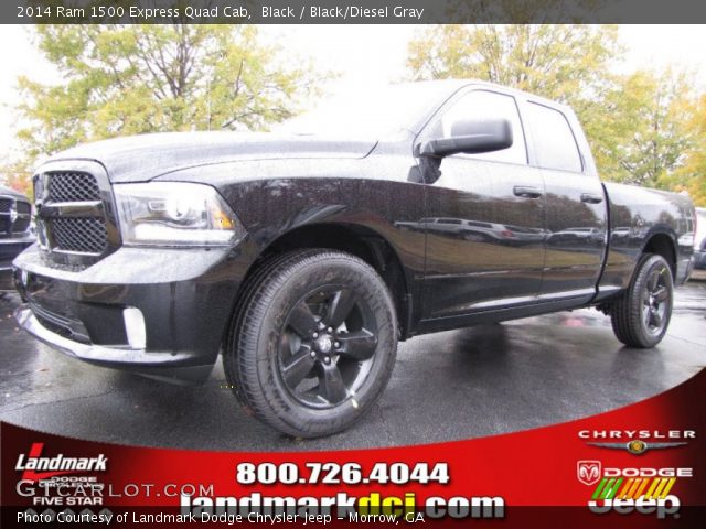 2014 Ram 1500 Express Quad Cab in Black