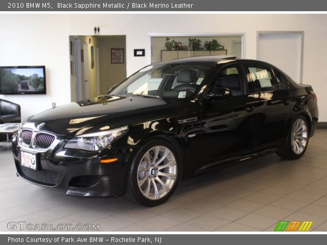 2010 BMW M5  in Black Sapphire Metallic