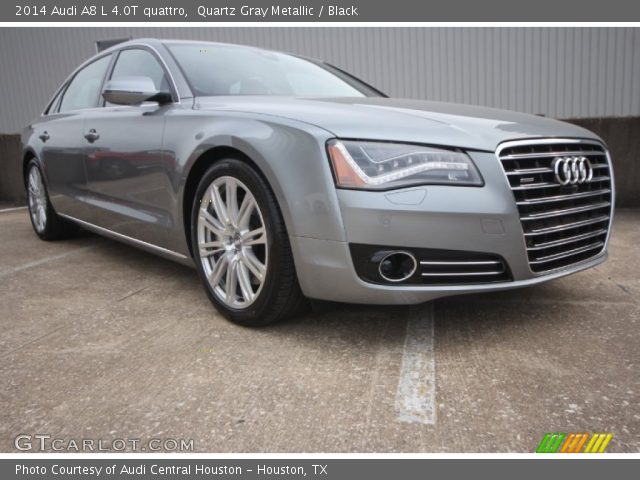 2014 Audi A8 L 4.0T quattro in Quartz Gray Metallic