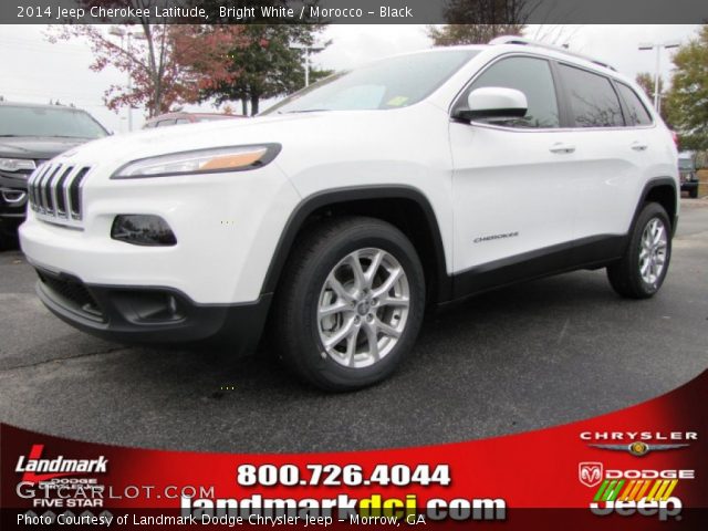 2014 Jeep Cherokee Latitude in Bright White