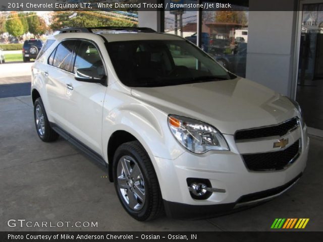 2014 Chevrolet Equinox LTZ in White Diamond Tricoat